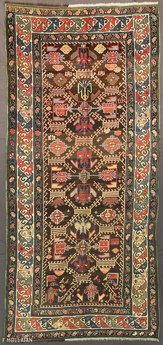 Antique Caucasian Bidjov Rug n: 8222